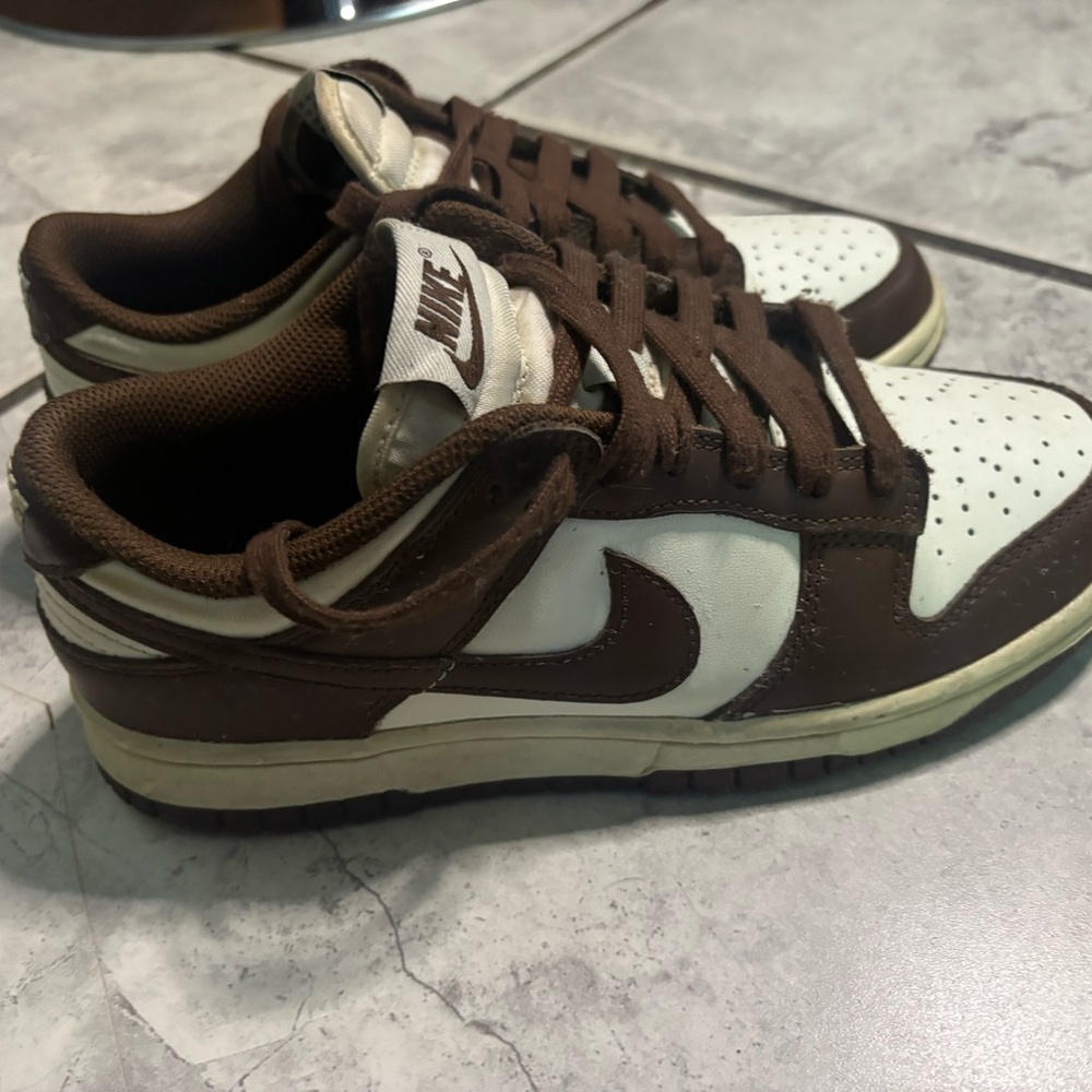 Nike Brown and White Casual Sneakers